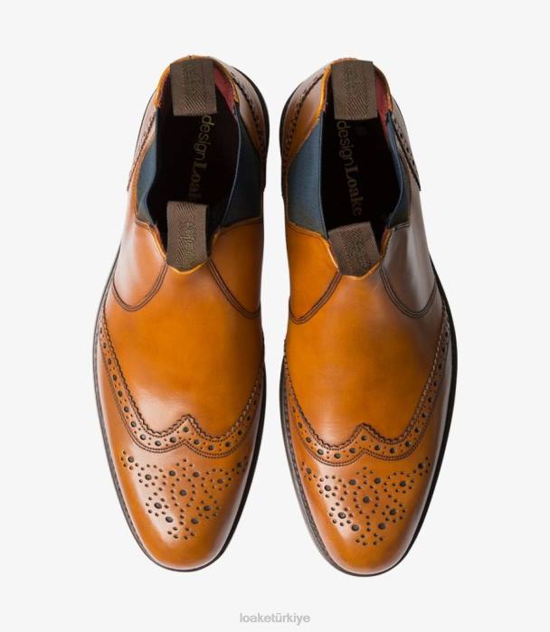 Loake 664H104 hoskinler bronzlaşmak bot ayakkabı