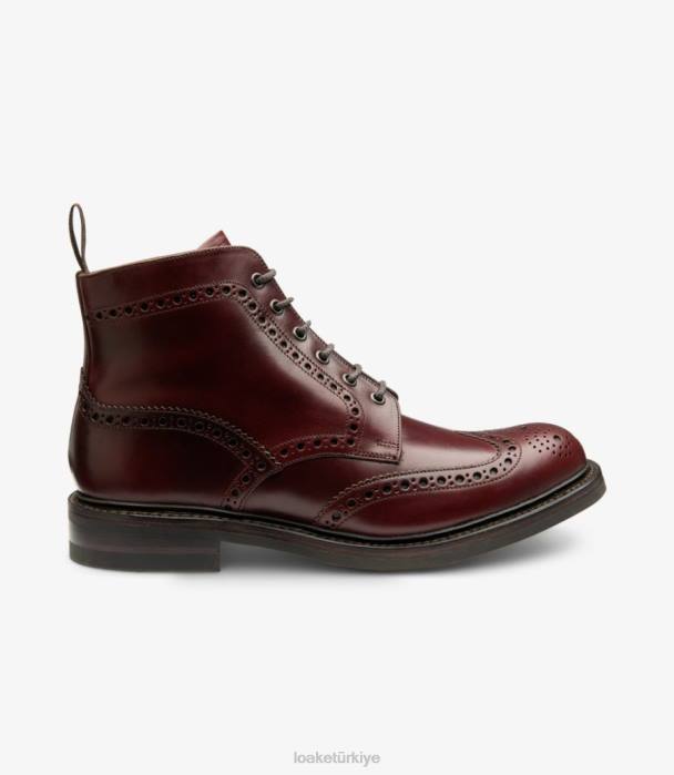 Loake 664H124 bedale bordo bot ayakkabı