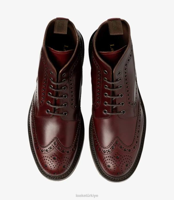 Loake 664H124 bedale bordo bot ayakkabı