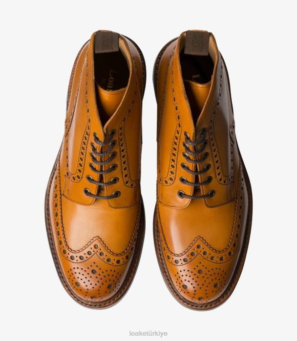 Loake 664H130 bedale bronzlaşmak bot ayakkabı