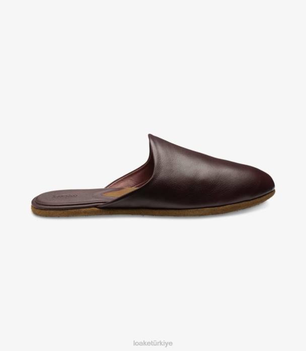 Loake 664H205 garrick terlik bordo tahıl ayakkabı