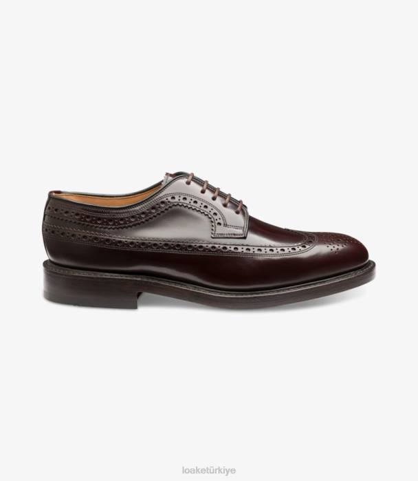 Loake 664H12 asil bordo aksan