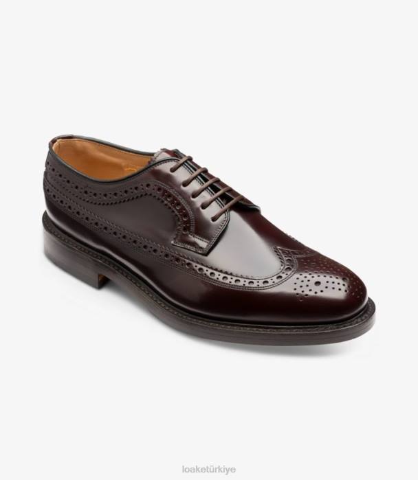 Loake 664H12 asil bordo aksan