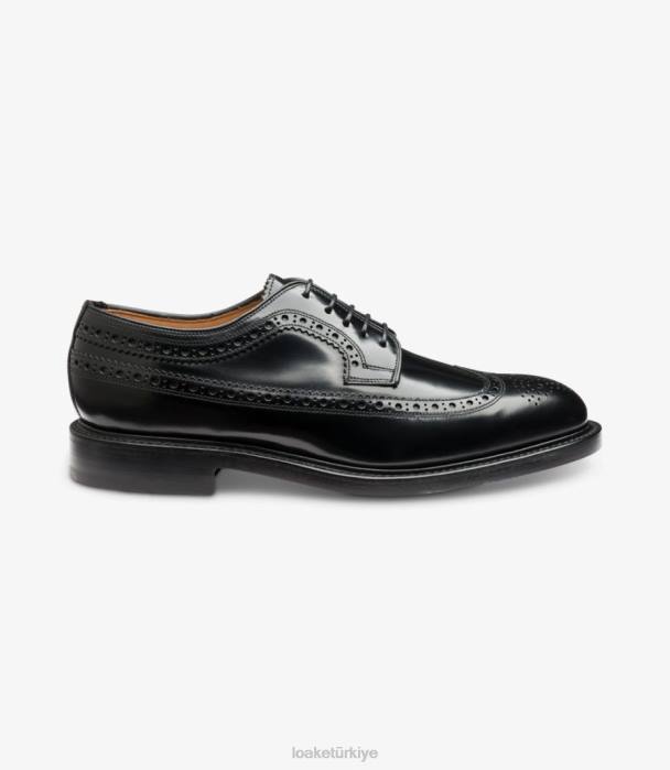 Loake 664H13 asil siyah aksan