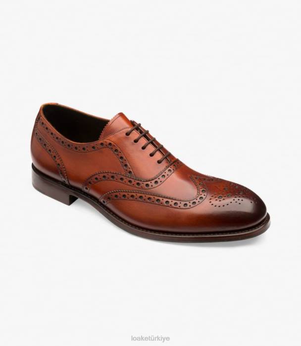 Loake 664H14 hepworth kestane kahverengisi aksan