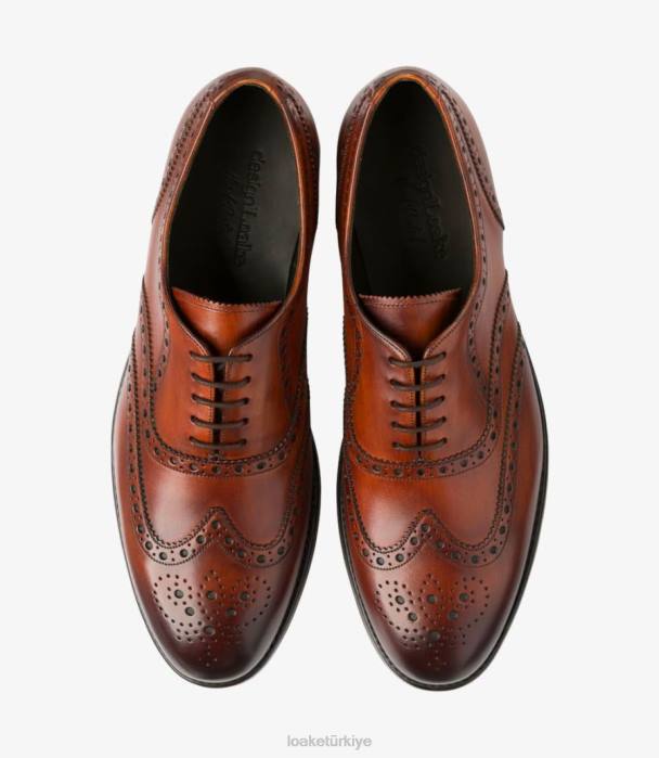 Loake 664H14 hepworth kestane kahverengisi aksan