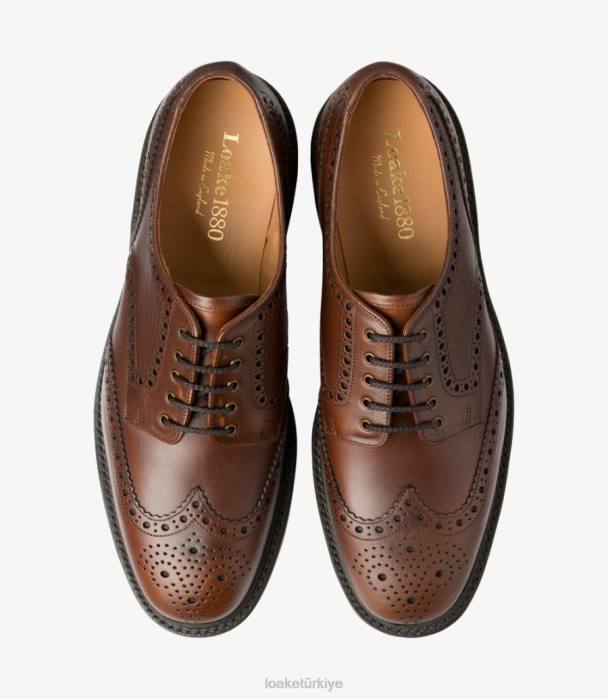 Loake 664H1 göğüs kahverengi aksan