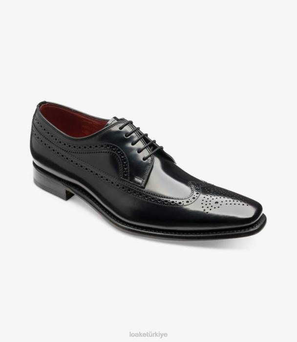 Loake 664H22 klişe siyah aksan