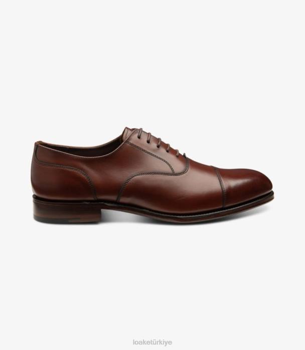 Loake 664H140 taş kapı kavrulmuş maun düz bağlar