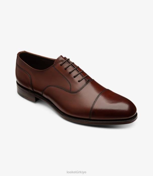 Loake 664H140 taş kapı kavrulmuş maun düz bağlar