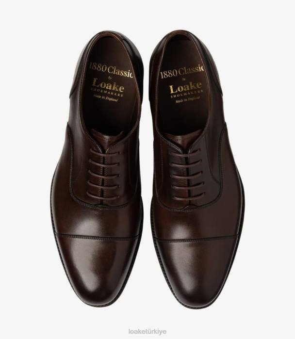 Loake 664H141 taş kapı kavrulmuş ceviz düz bağlar