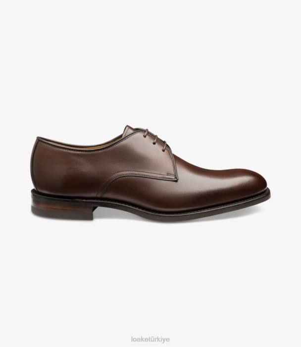 Loake 664H149 beşik kahverengi düz bağlar - Kapatmak için resime týklayýnýz