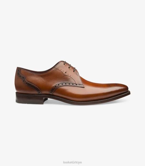 Loake 664H153 hannibal kahverengi düz bağlar - Kapatmak için resime týklayýnýz