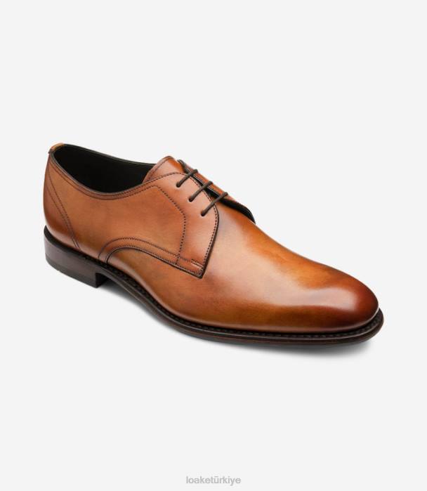 Loake 664H155 atheron bronzlaşmak düz bağlar