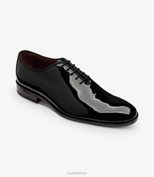 Loake 664H162 muhteşem siyah düz bağlar