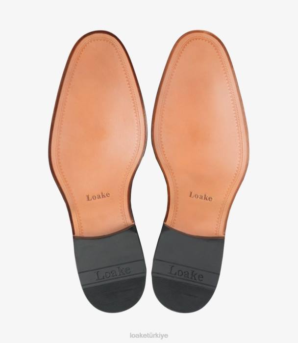 Loake 664H162 muhteşem siyah düz bağlar