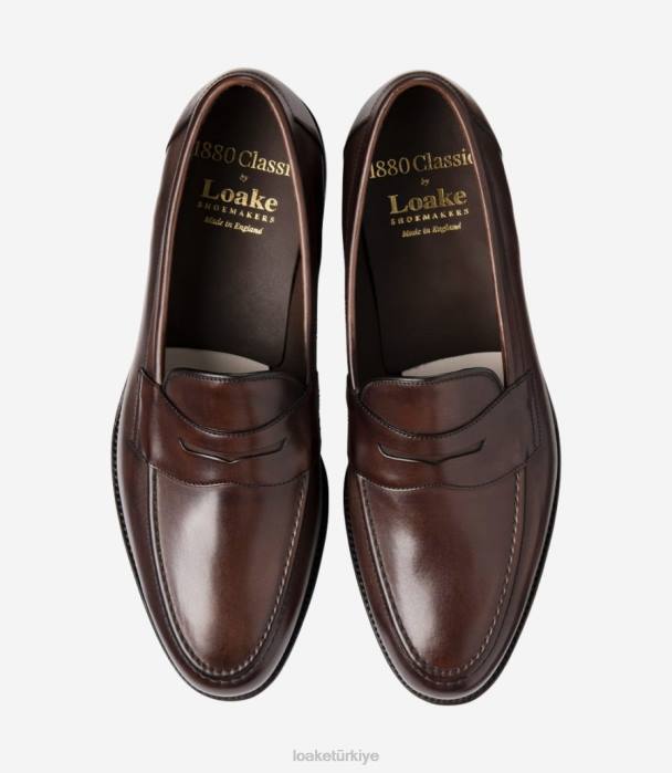 Loake 664H46 gürgen kavrulmuş ceviz mokasen