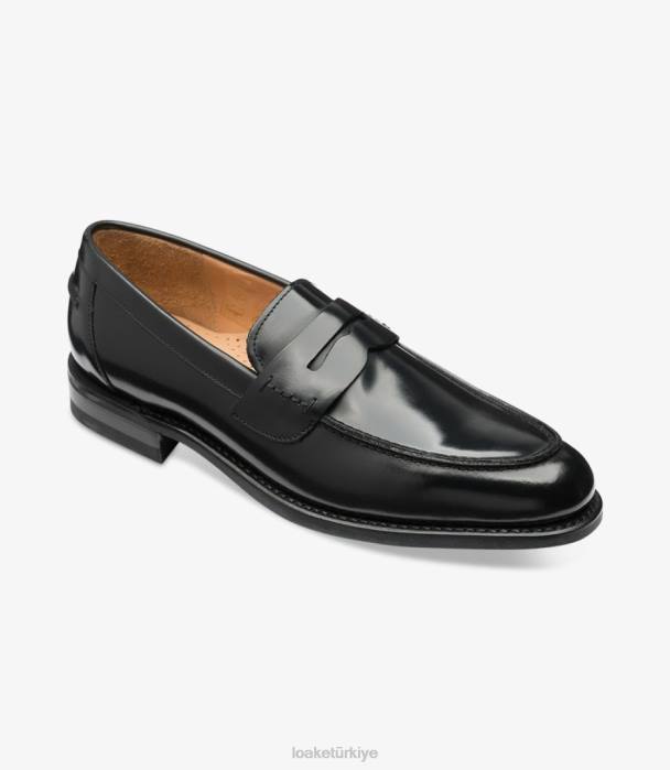 Loake 664H60 356 siyah mokasen