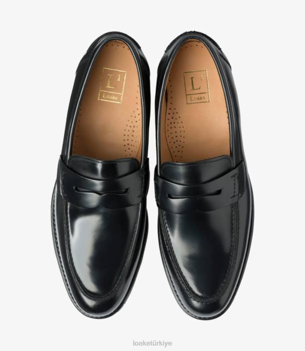 Loake 664H60 356 siyah mokasen