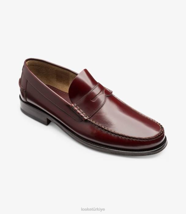 Loake 664H61 prenston bordo mokasen