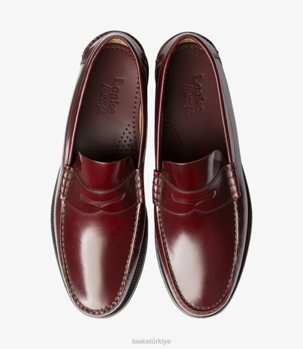 Loake 664H61 prenston bordo mokasen