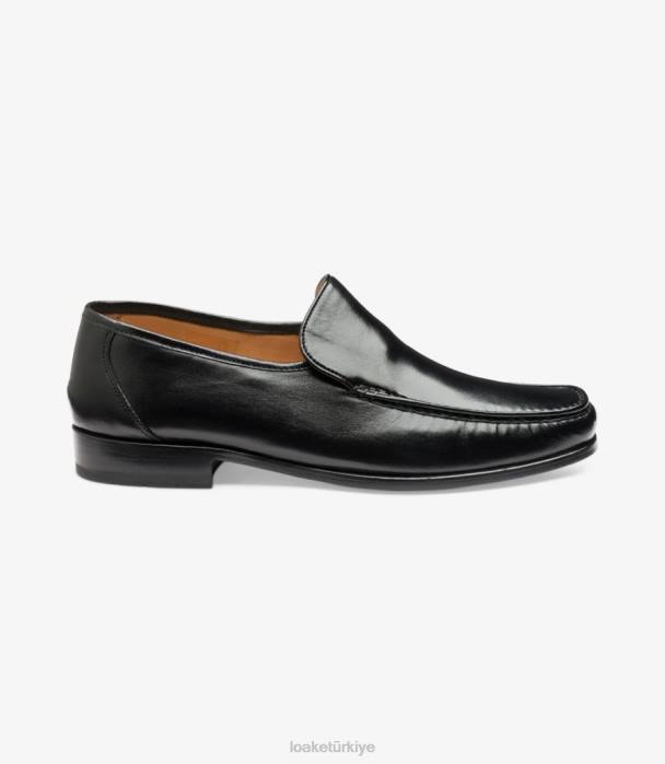 Loake 664H63 siena siyah mokasen