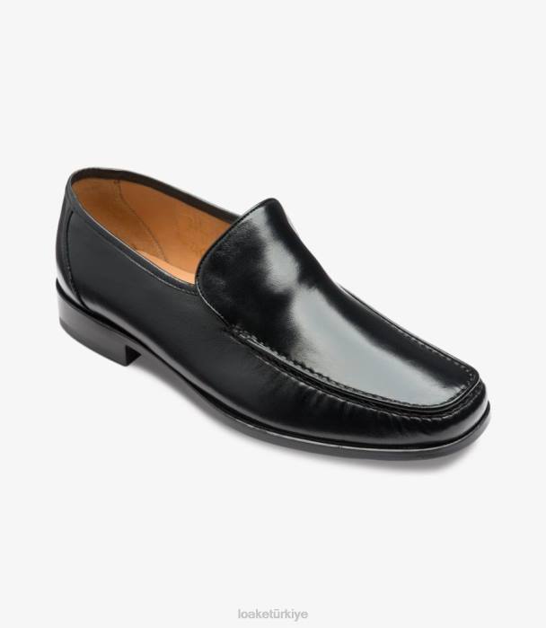 Loake 664H63 siena siyah mokasen