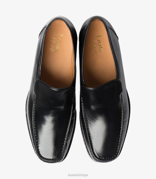 Loake 664H63 siena siyah mokasen