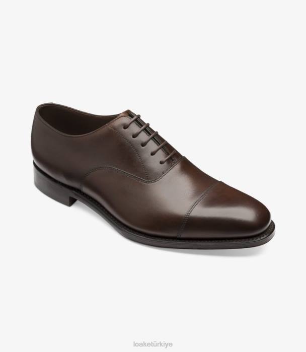 Loake 664H181 aldwych koyu kahverengi parmak uçları