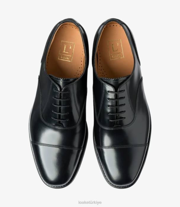 Loake 664H194 300 siyah parmak uçları