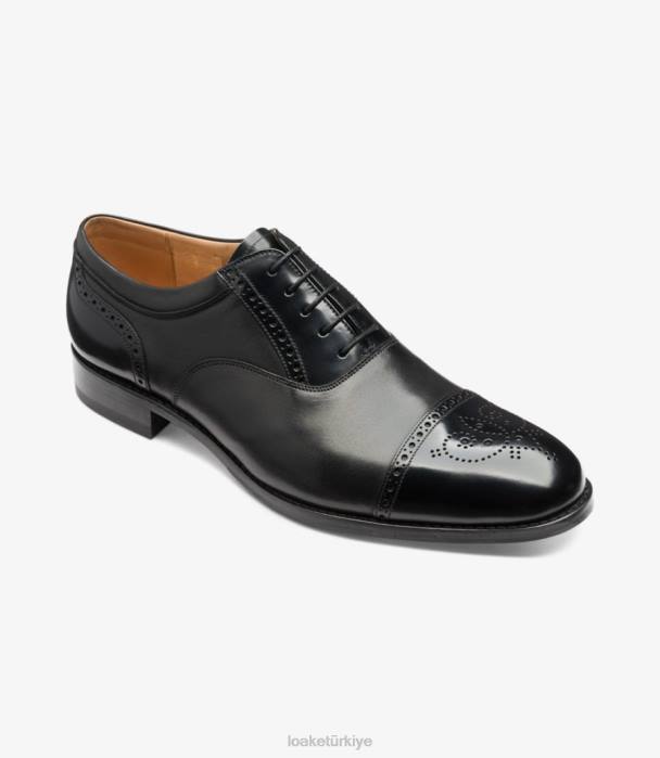 Loake 664H197 ağaç kütüğü siyah parmak uçları