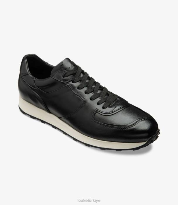 Loake 664H39 bakmak siyah Spor ayakkabıları