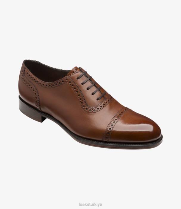 Loake 664H167 üçlü derin maun yarı aksanlar