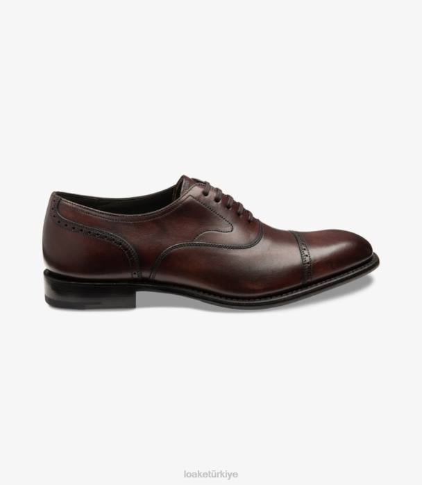 Loake 664H173 sarılmalar bordo yarı aksanlar - Kapatmak için resime týklayýnýz