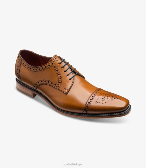 Loake 664H176 foley bronzlaşmak yarı aksanlar